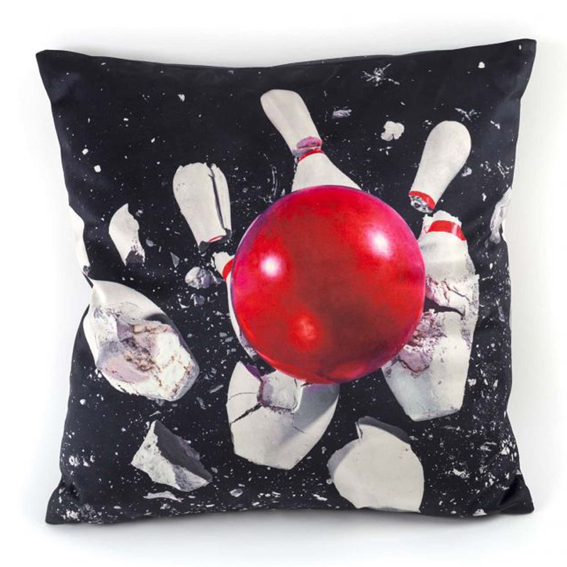 Подушка Seletti Cushion Bowling Мульти в Омске | Loft Concept 