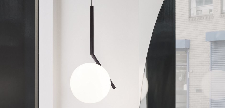 Люстра Flos IC Lights Black - Loft-Concept в Омске