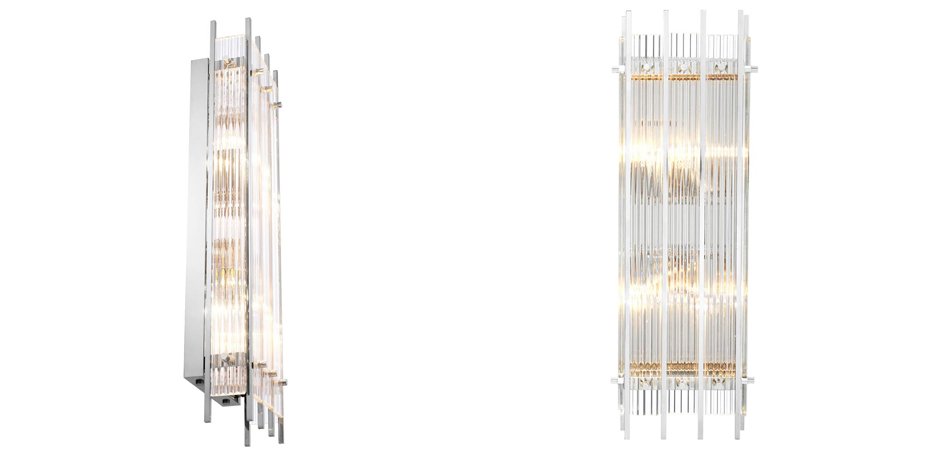 Бра Wall Lamp Sparks L Nickel Бра Wall Lamp Sparks L Nickel - Loft-Concept в Омске
