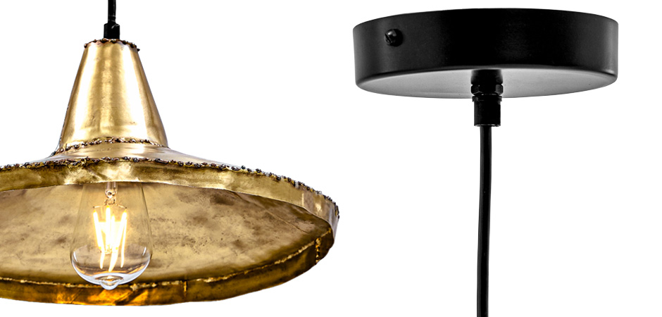 Подвесной светильник Rough Gold Pendant II Подвесной светильник Rough Gold Pendant II - Loft-Concept в Омске