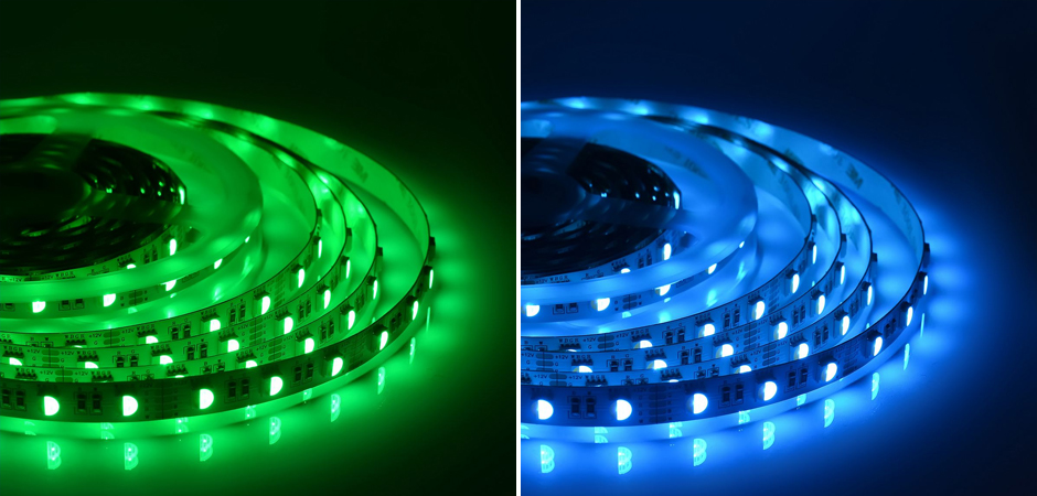 Светодиодная лента 14,4W/m 60LED/m 5050SMD 5м разноцветная - Loft-Concept в Омске