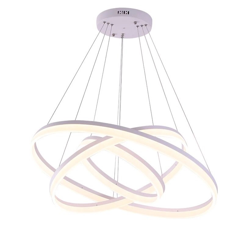 Люстра Chandeliers Rings White Белый в Омске | Loft Concept 