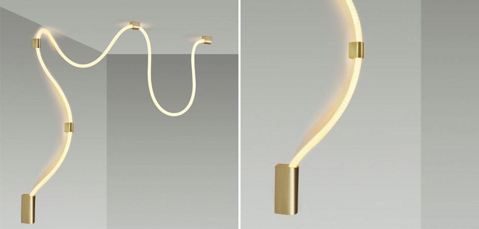Подвесной светильник LUKE LAMPCO TRACER LAMP Gold Подвесной светильник LUKE LAMPCO TRACER LAMP Gold - Loft-Concept в Омске