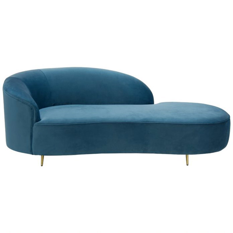 Диван Salvaire Lounge Sofa blue Синий в Омске | Loft Concept 