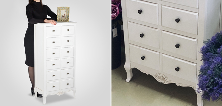 Комод высокий в стиле прованс Montmartre Provence High - Loft-Concept в Омске