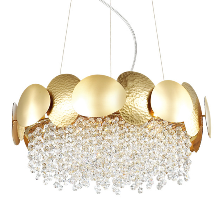 Люстра Constable Chandelier Gold  Золотой в Омске | Loft Concept 