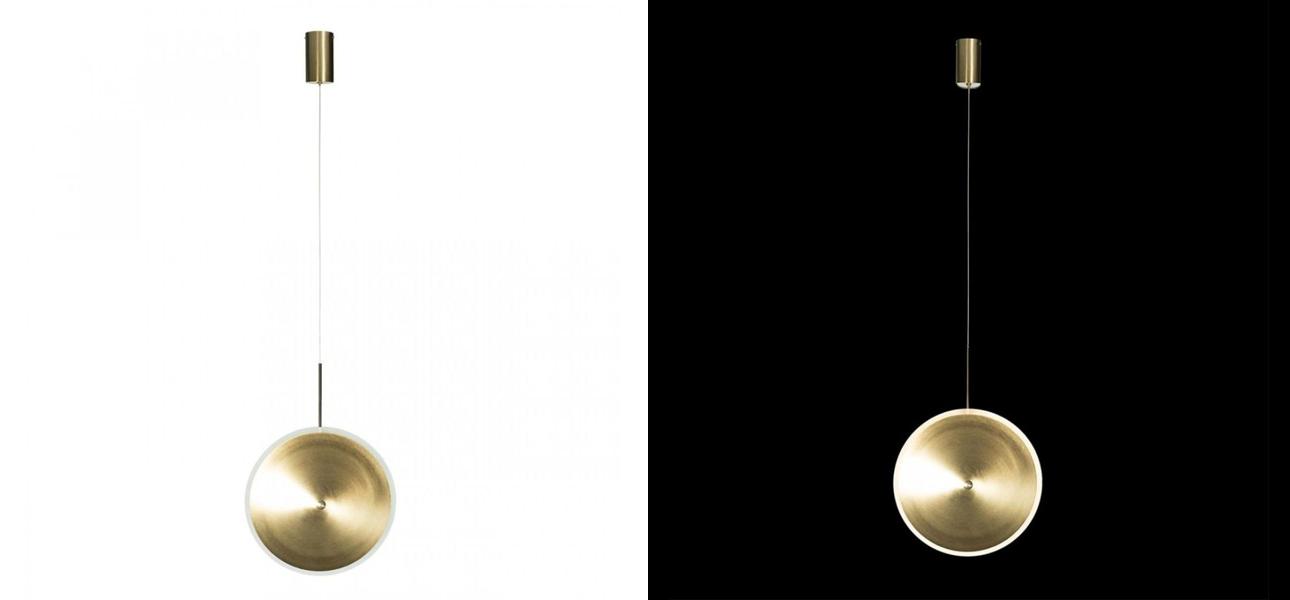 Светильник Chrona by Graypants D30 Gold Vertical - фото №1