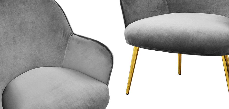 Кресло Waldeck Chair Gray Кресло Waldeck Chair Gray - Loft-Concept в Омске