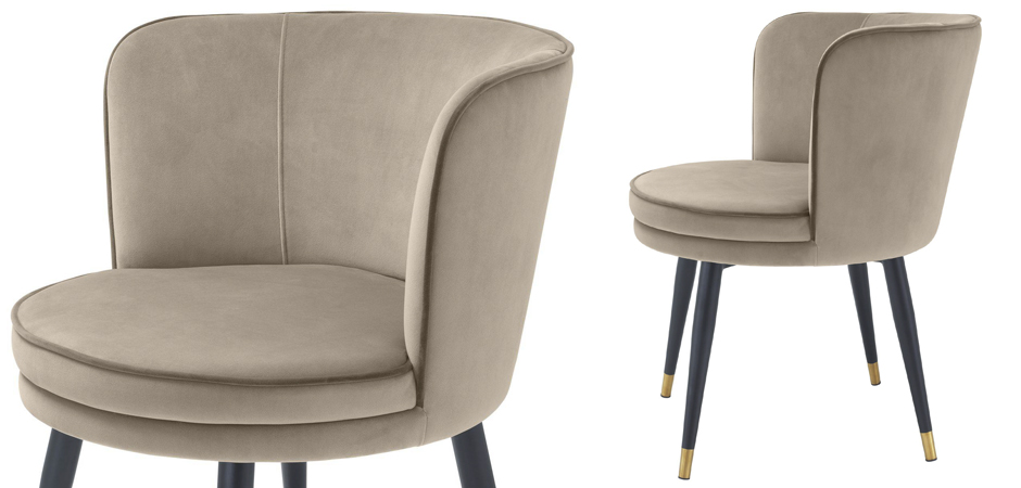 Стул Eichholtz Dining Chair Grenada greige Стул Eichholtz Dining Chair Grenada greige - Loft-Concept в Омске