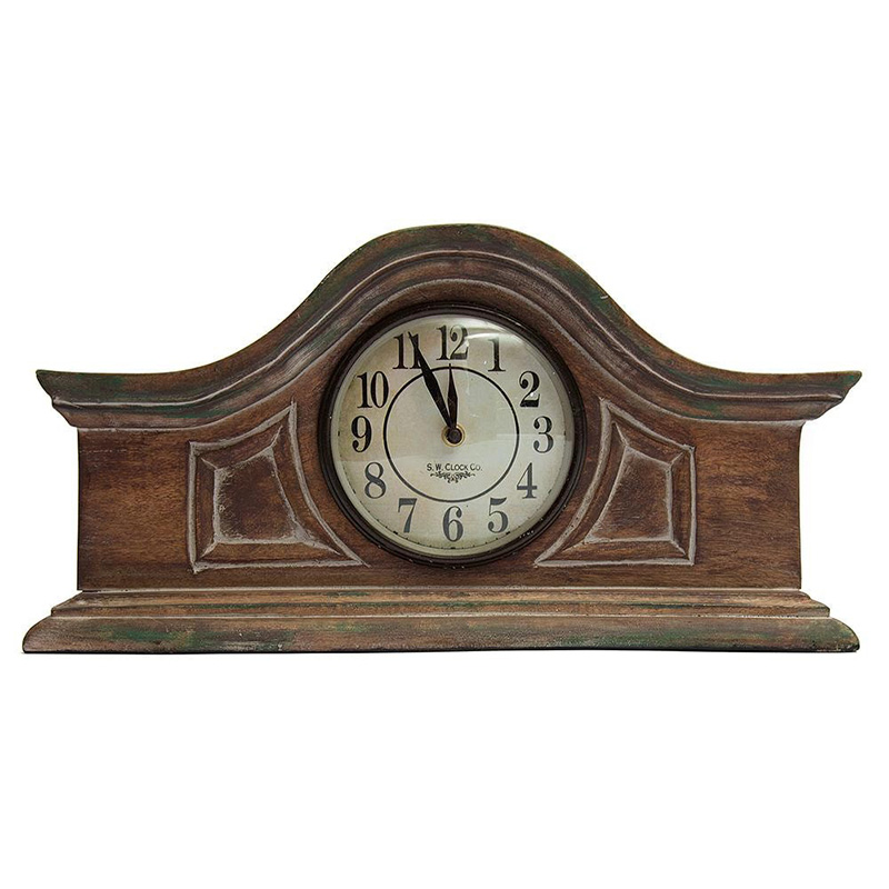 Настольные часы Classic Table Clock mango tree Древесина в Омске | Loft Concept 