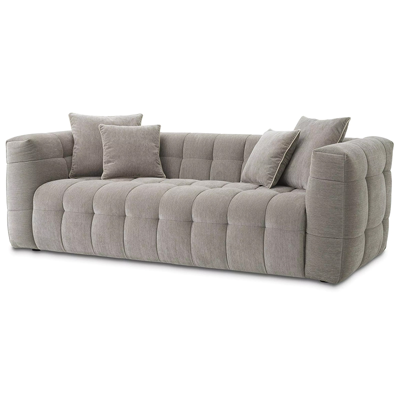 Диван Eichholtz Sofa Breva Grey Серый в Омске | Loft Concept 