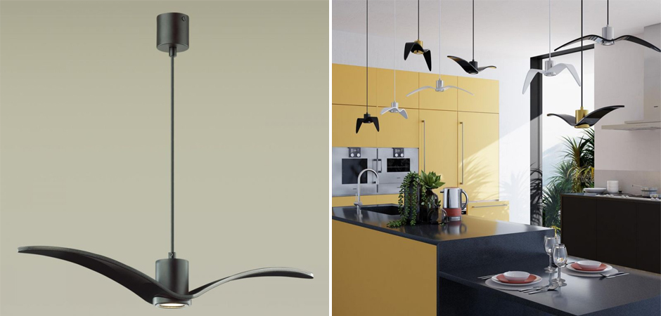 Подвесной светильник Seagull Scope черный Подвесной светильник Seagull Scope черный - Loft-Concept в Омске