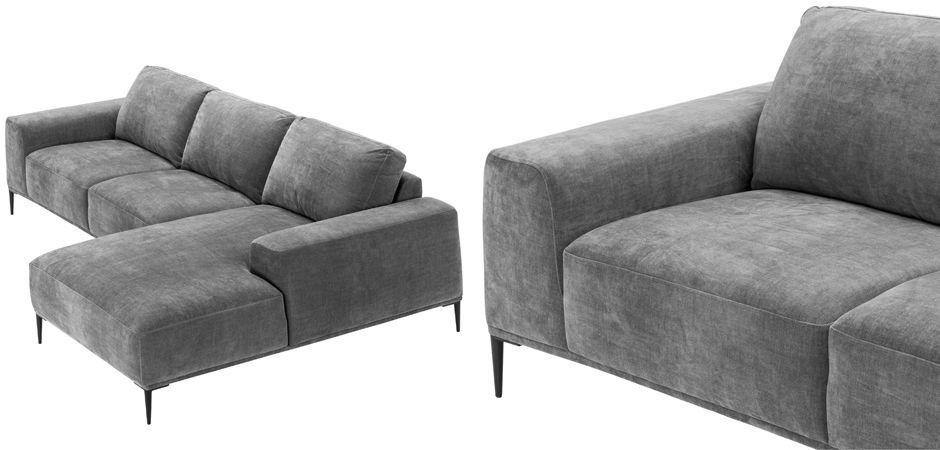 Диван Eichholtz Lounge Sofa Montado grey Диван Eichholtz Lounge Sofa Montado grey - Loft-Concept в Омске