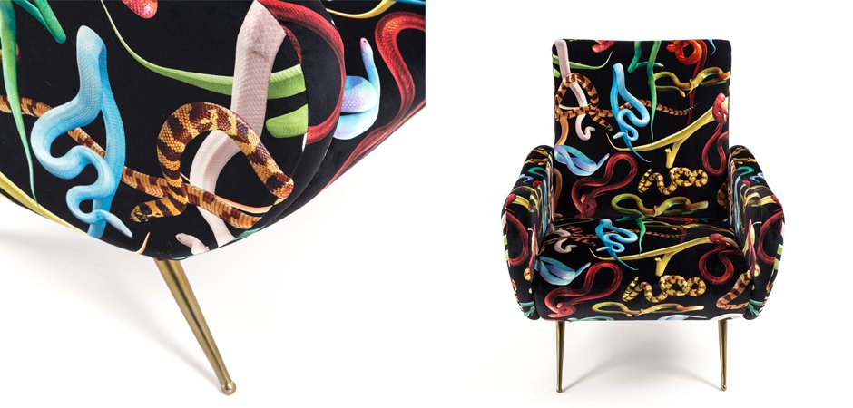Кресло Seletti Armchair Snakes Design: Toiletpaper Кресло Seletti Armchair Snakes Design: Toiletpaper - Loft-Concept в Омске