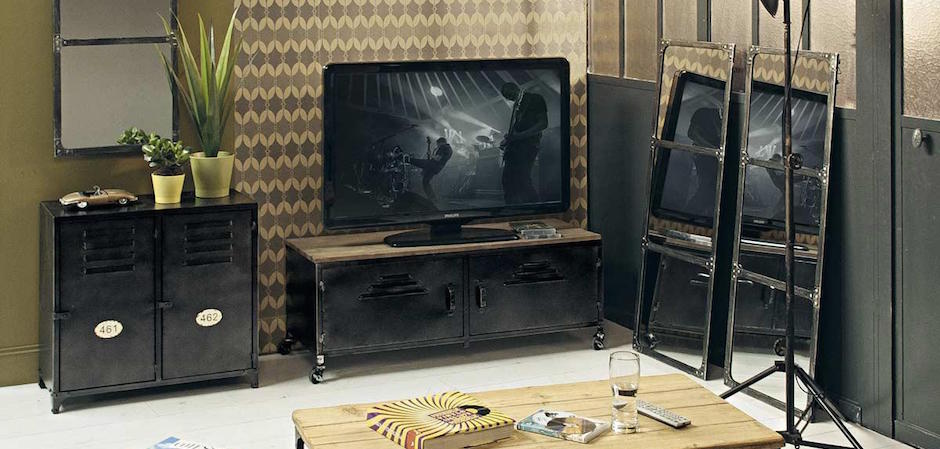 Буфет в стиле Лофт Industrial Rust Metal Wyne Chest Буфет в стиле Лофт Industrial Rust Metal Wyne Chest - Loft-Concept в Омске