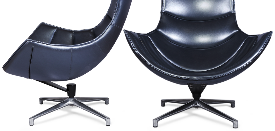 Кресло Shell blue Кресло Shell blue - Loft-Concept в Омске