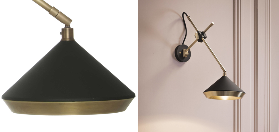 Бра Bert Frank SHEAR SHEAR WALL LIGHT Черный Бра Bert Frank SHEAR SHEAR WALL LIGHT Черный - Loft-Concept в Омске