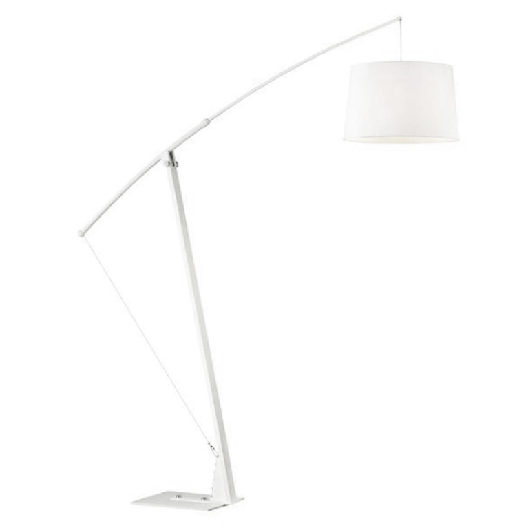 Торшер Floor Lamp Colin white Белый в Омске | Loft Concept 