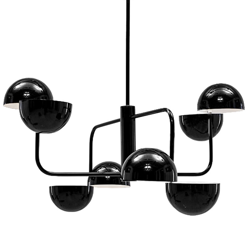 Люстра Donato Chandeliers Black Черный в Омске | Loft Concept 