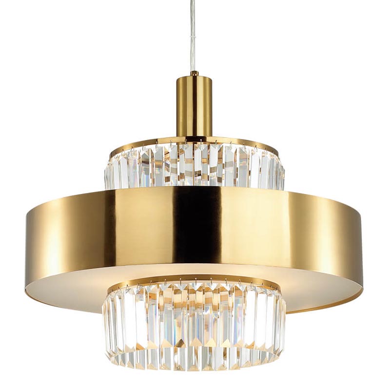 Люстра Cordelia Chandelier Золотой Прозрачный (Transparent) в Омске | Loft Concept 