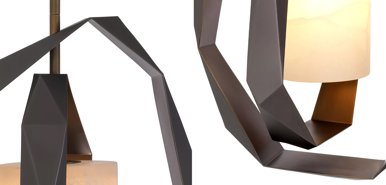 Подвесной светильник Eichholtz Chandelier Santos Double - фото №1