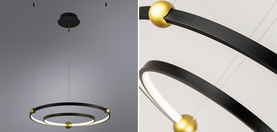 Подвесной светодиодный светильник Ring Horizontal Подвесной светодиодный светильник Ring Horizontal - Loft-Concept в Омске