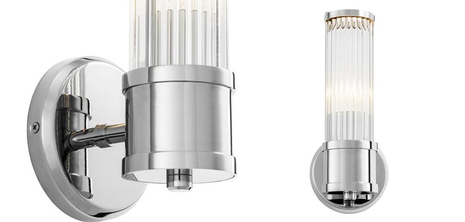 Бра Wall Lamp Claridges Single Nickel - Loft-Concept в Омске