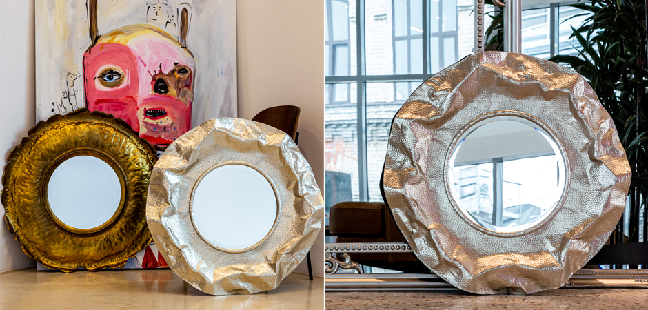 Зеркало Chlodio Silver Mirror Зеркало Chlodio Silver Mirror - Loft-Concept в Омске