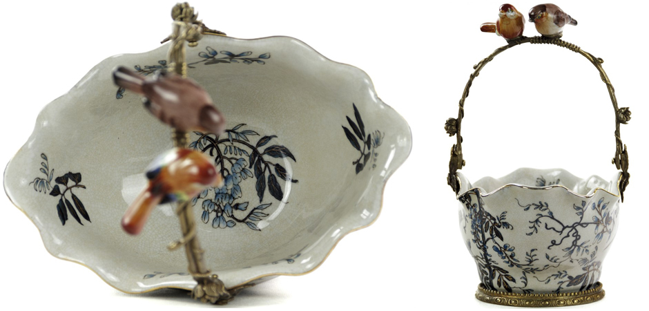 Чаша Basket with Birds on Handle Чаша Basket with Birds on Handle - Loft-Concept в Омске