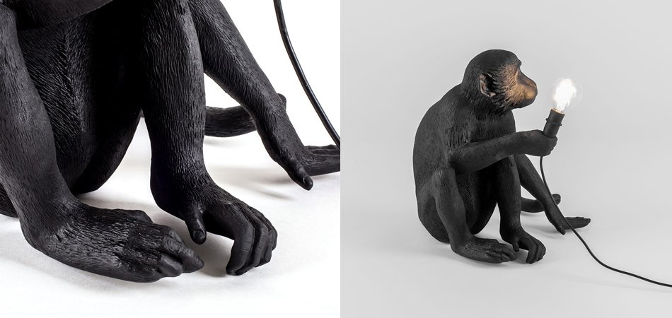 Настольная Лампа SELETTI MONKEY LAMP SITTING VERSION Настольная Лампа SELETTI MONKEY LAMP SITTING VERSION - Loft-Concept в Омске