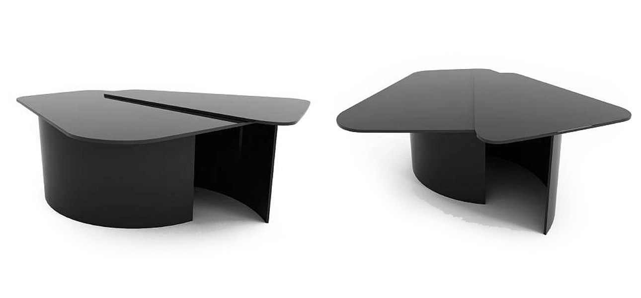 Столик журнальный черный Andrew - фото