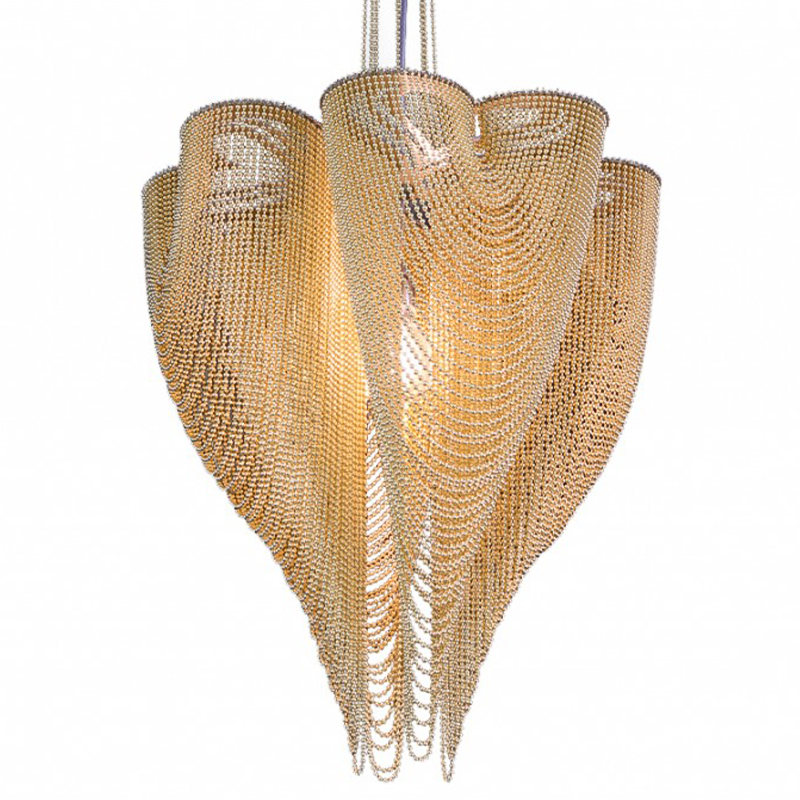 Люстра Willowlamp BabyLove Clover Gold Золотой в Омске | Loft Concept 