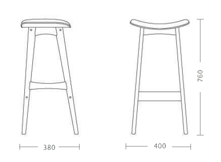 Стул Johannes Andersen Allegra Bar Stool в Омске