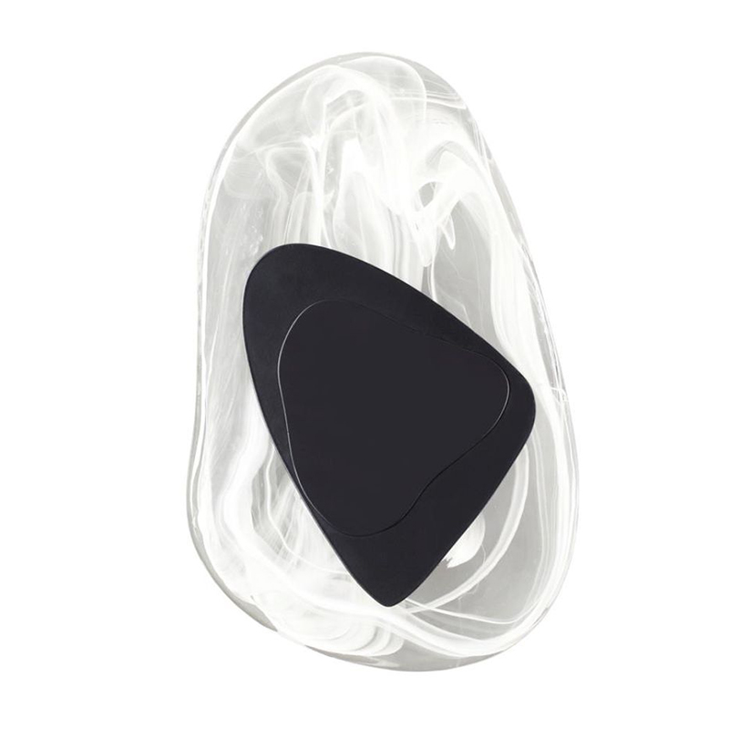 Бра Transparent Pebbles Sconces Black Черный Прозрачный в Омске | Loft Concept 