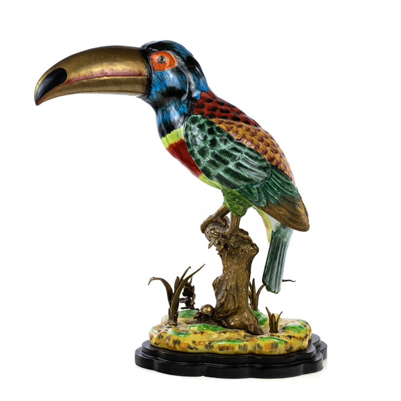 Статуэтка Toucan Figurine Мульти Бронза в Омске | Loft Concept 