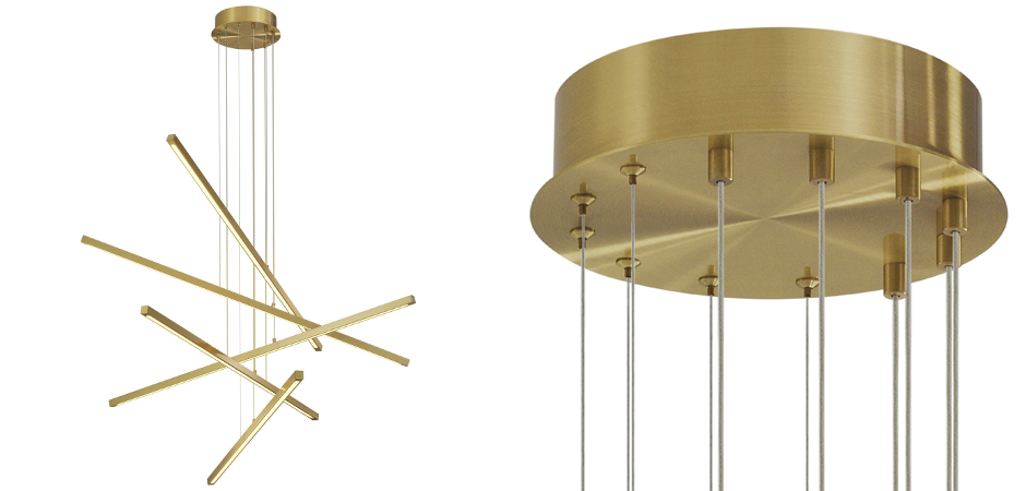 Люстра Eichholtz Chandelier Kimpton - фото №1