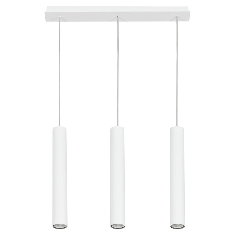 Люстра Luis Chandelier Line white Белый в Омске | Loft Concept 