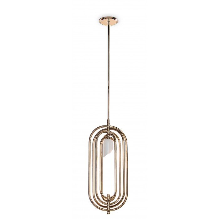 Люстра Delightfull  Turner Pendant Lamp Глянцевое золото в Омске | Loft Concept 