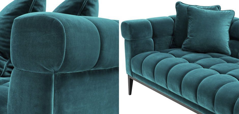 Диван Eichholtz Sofa Aurelio sea green Диван Eichholtz Sofa Aurelio sea green - Loft-Concept в Омске