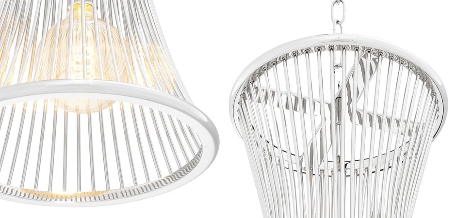 Люстра Hanging Lamp Altura Nickel Люстра Hanging Lamp Altura Nickel - Loft-Concept в Омске