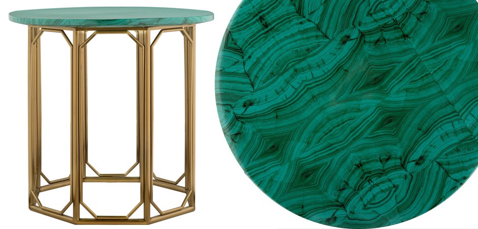 Malachite Modern Side Tables Malachite Modern Side Tables - Loft-Concept в Омске