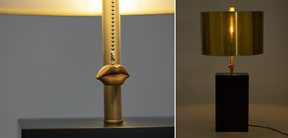 Настольная лампа Zuma Table Lamp Bronze Настольная лампа Zuma Table Lamp Bronze - Loft-Concept в Омске