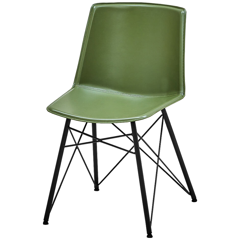 Стул Blaan Stool green Черный Зеленый в Омске | Loft Concept 