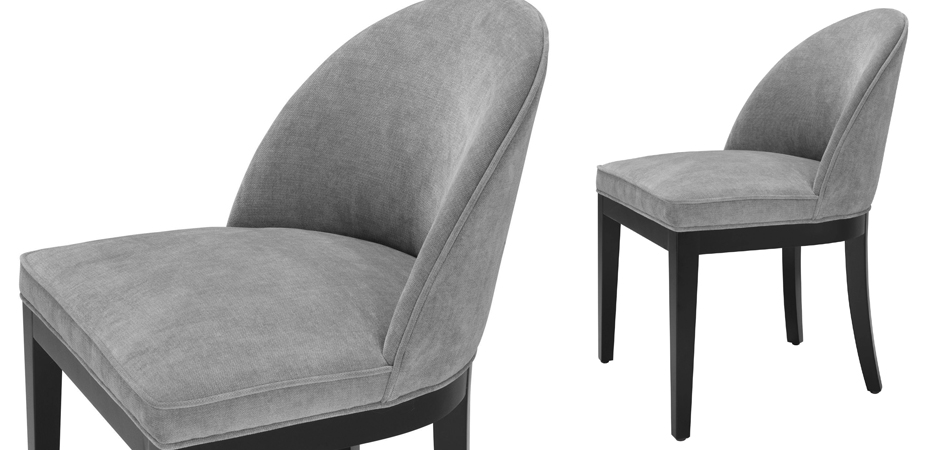 Стул Eichholtz Dining Chair Fallon grey Стул Eichholtz Dining Chair Fallon grey - Loft-Concept в Омске
