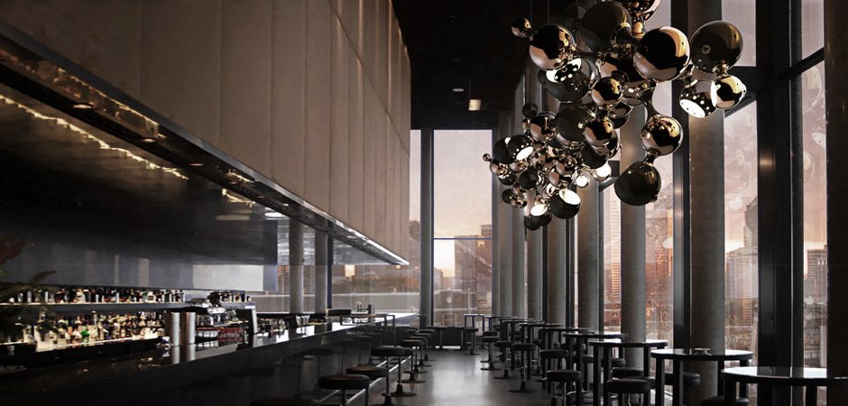 Люстра Atomic Suspension black Delightfull - Loft-Concept в Омске