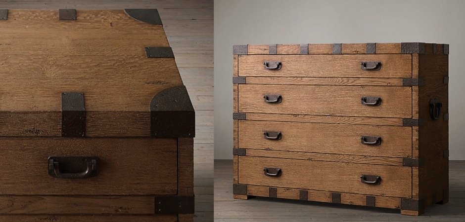 Комод в винтажном стиле Vintage Antique Oak Комод в винтажном стиле Vintage Antique Oak - Loft-Concept в Омске