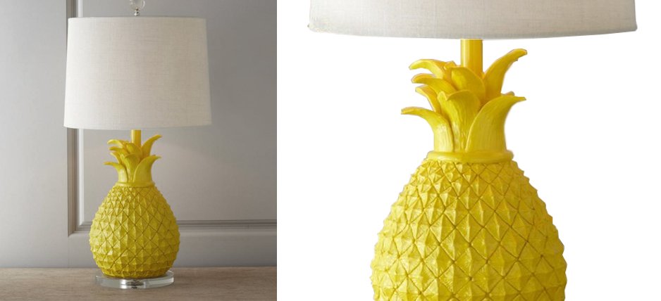 Настольная лампа Yellow Pineapple "Желтый Ананас" Настольная лампа Yellow Pineapple "Желтый Ананас" - Loft-Concept в Омске