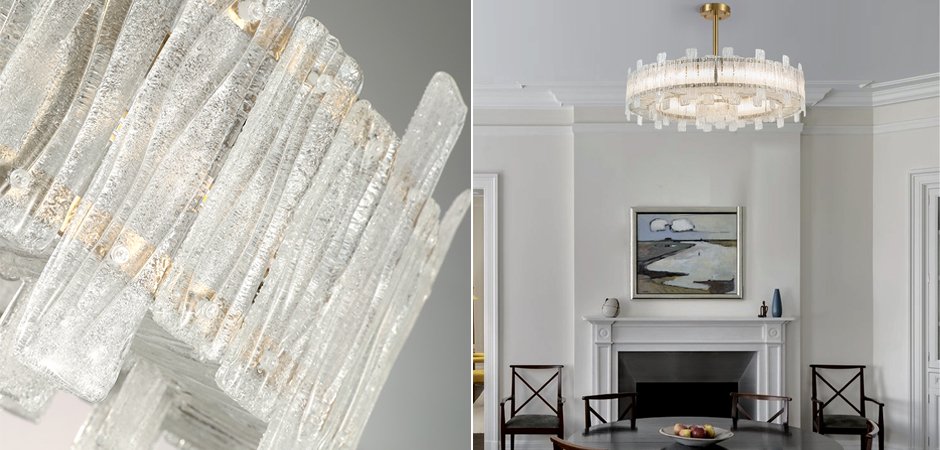Люстра Circle Cogs Frosty Glass Люстра Circle Cogs Frosty Glass - Loft-Concept в Омске