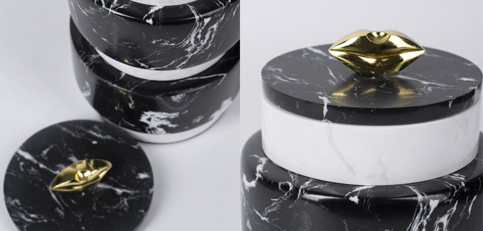 Kelly Wearstler LARGE MELANGE JAR Kelly Wearstler LARGE MELANGE JAR - Loft-Concept в Омске