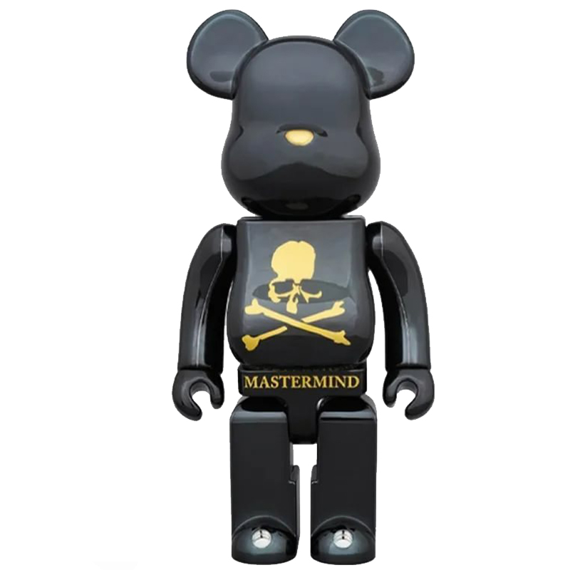 Статуэтка Bearbrick Black Mastermind Черный в Омске | Loft Concept 